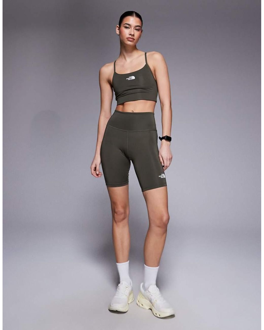 The North Face Gray Flex Training Bra