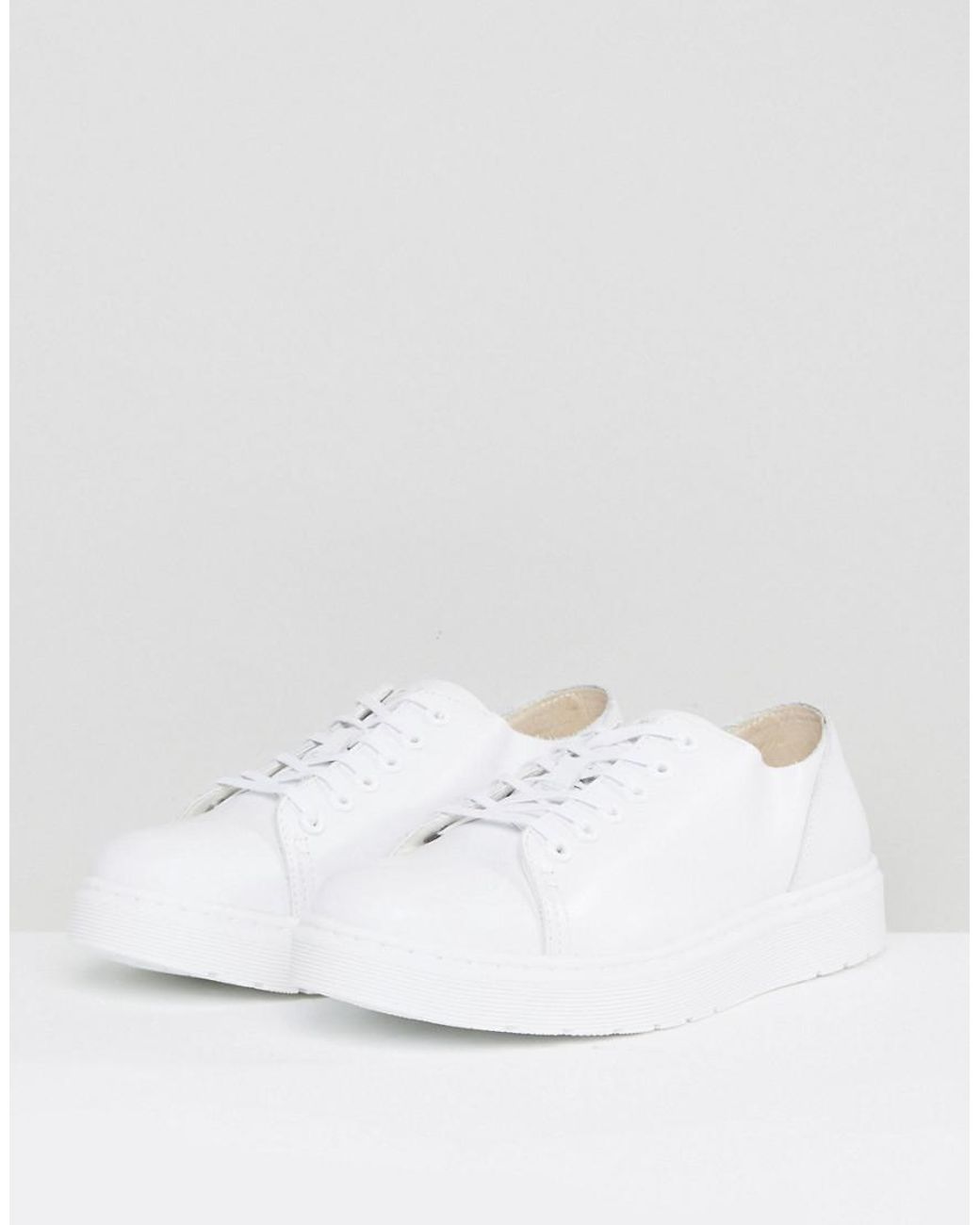 Dr. Martens Dante Leather Sneakers in White for Men | Lyst
