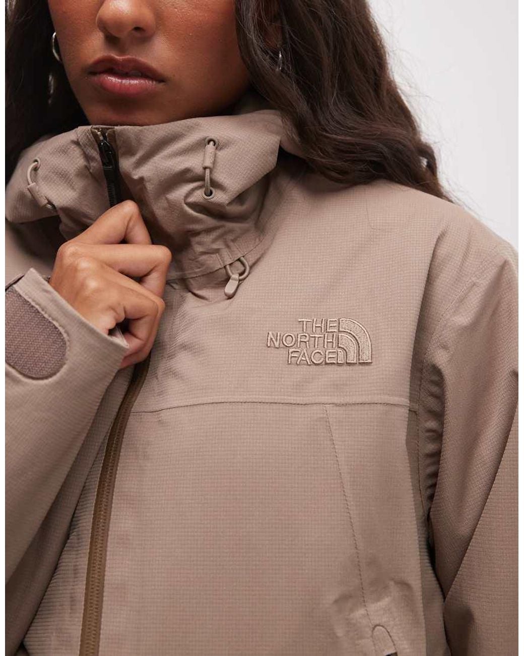The North Face Brown Range Hooded Jacket
