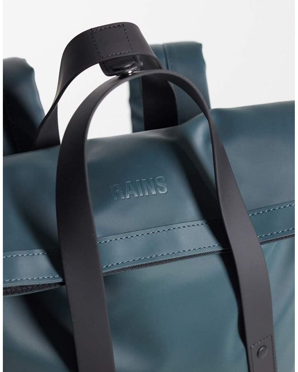 Rains Blue 12780 2 Way Waterproof Mini Tote/backpack for men