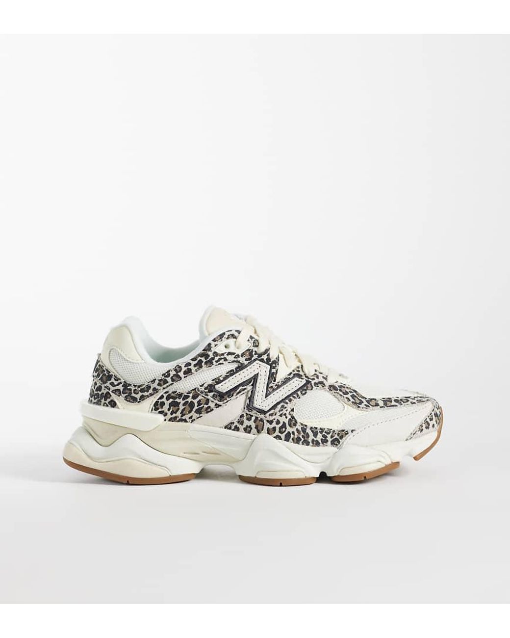 New Balance White 9060 Trainers
