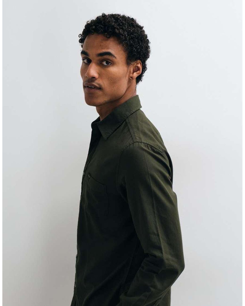 Wrangler Black Wranger Pocket Shirt for men