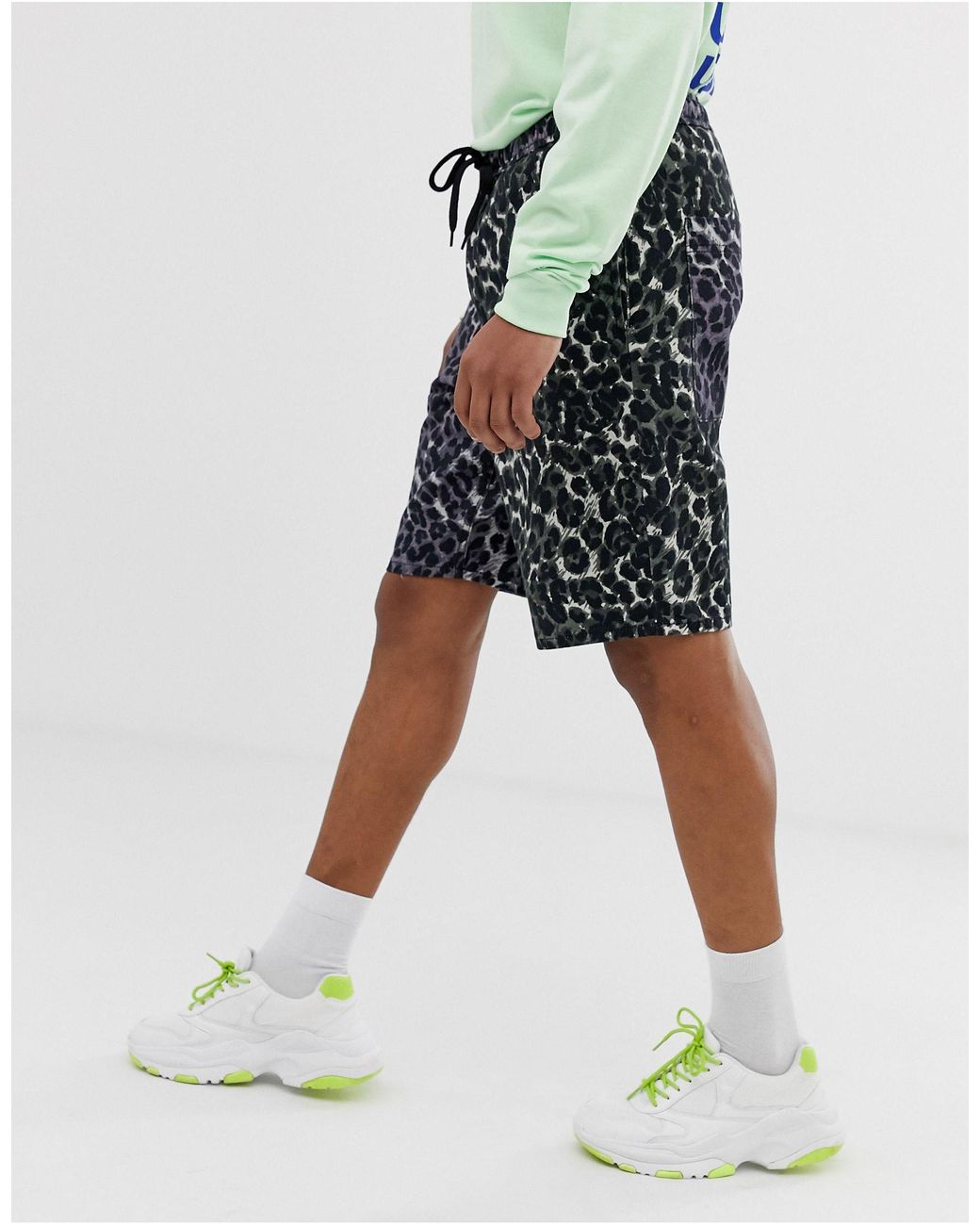 denim basketball shorts