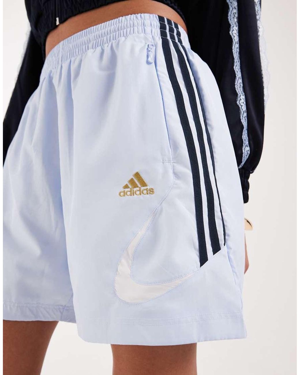 Adidas Originals White Teamgeist Shorts