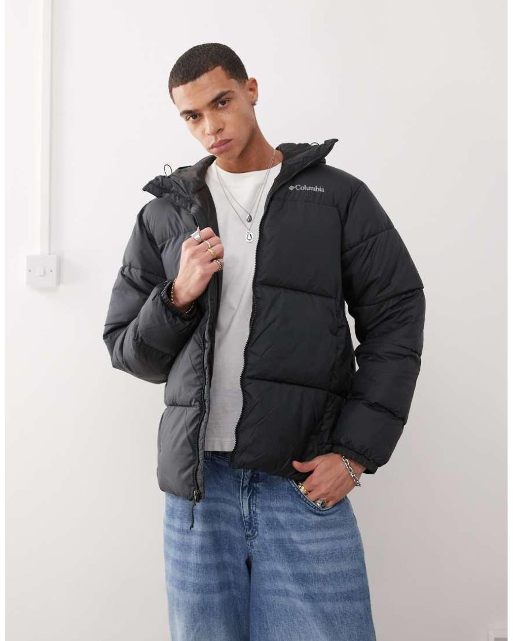 Columbia Blue Puffect Ii Hooded Puffer Coat for men