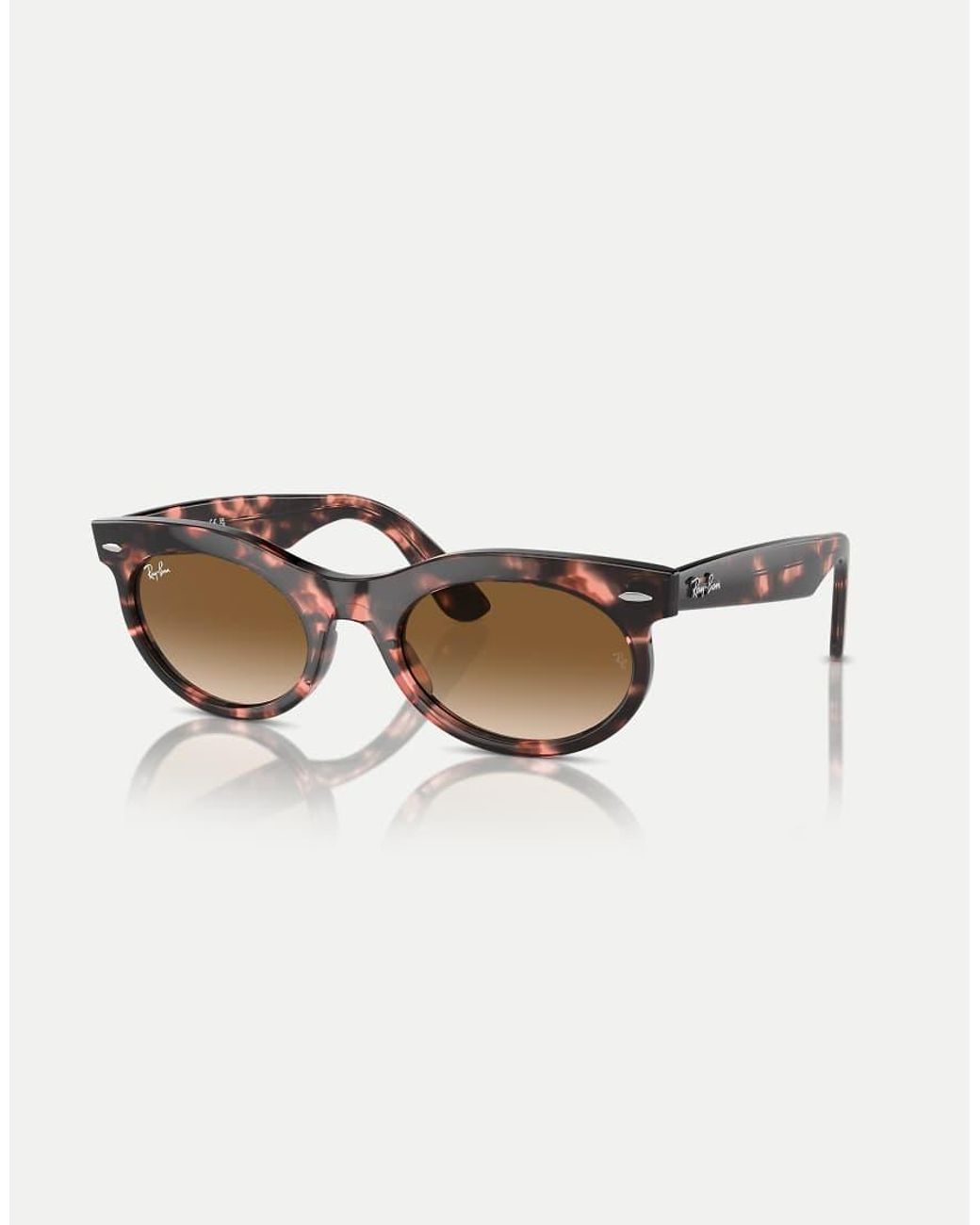 Ray-Ban Multicolor Wayfarer Oval Oval Sunglasses With Lens