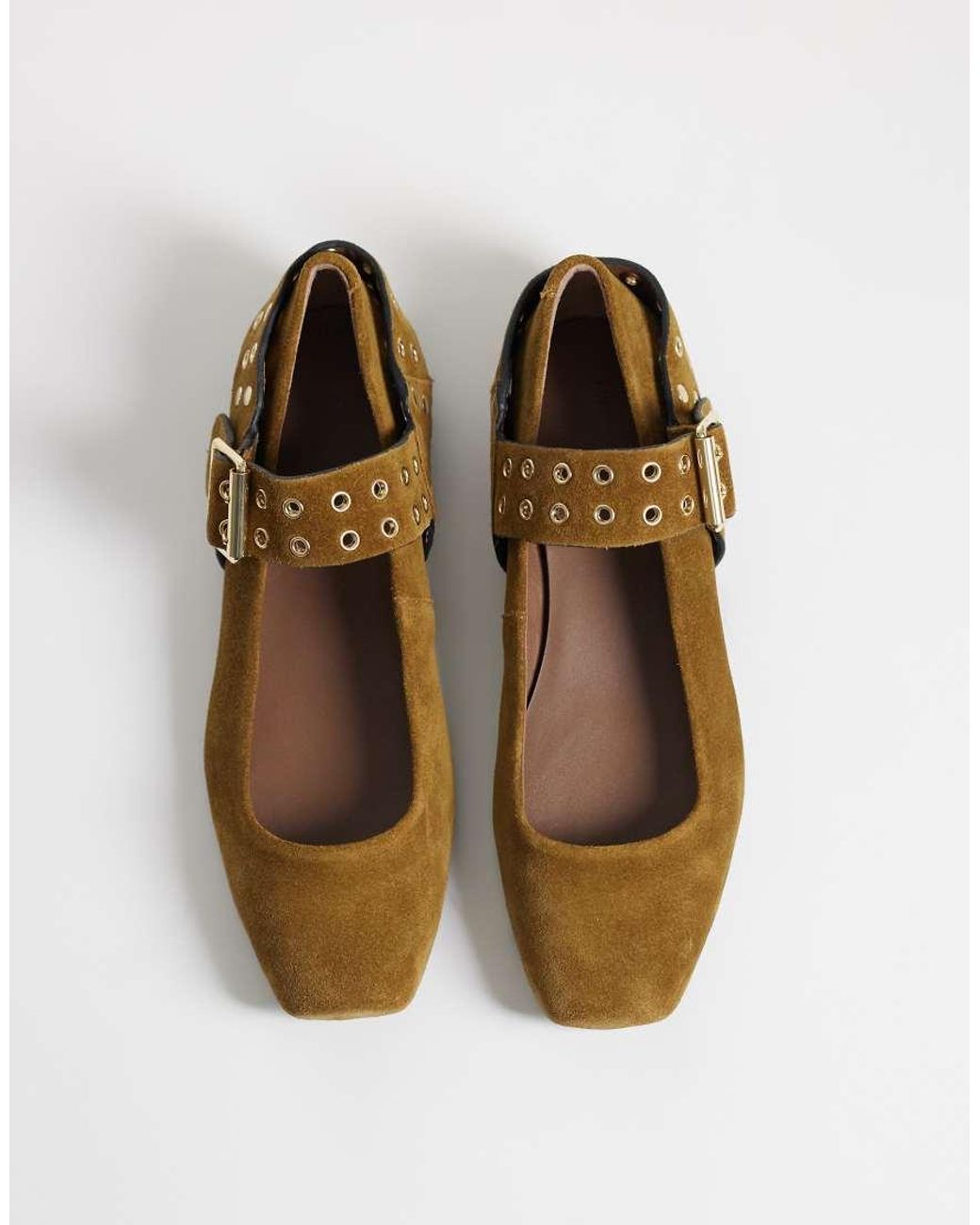 Free People White maggie Mary Jane Shoes