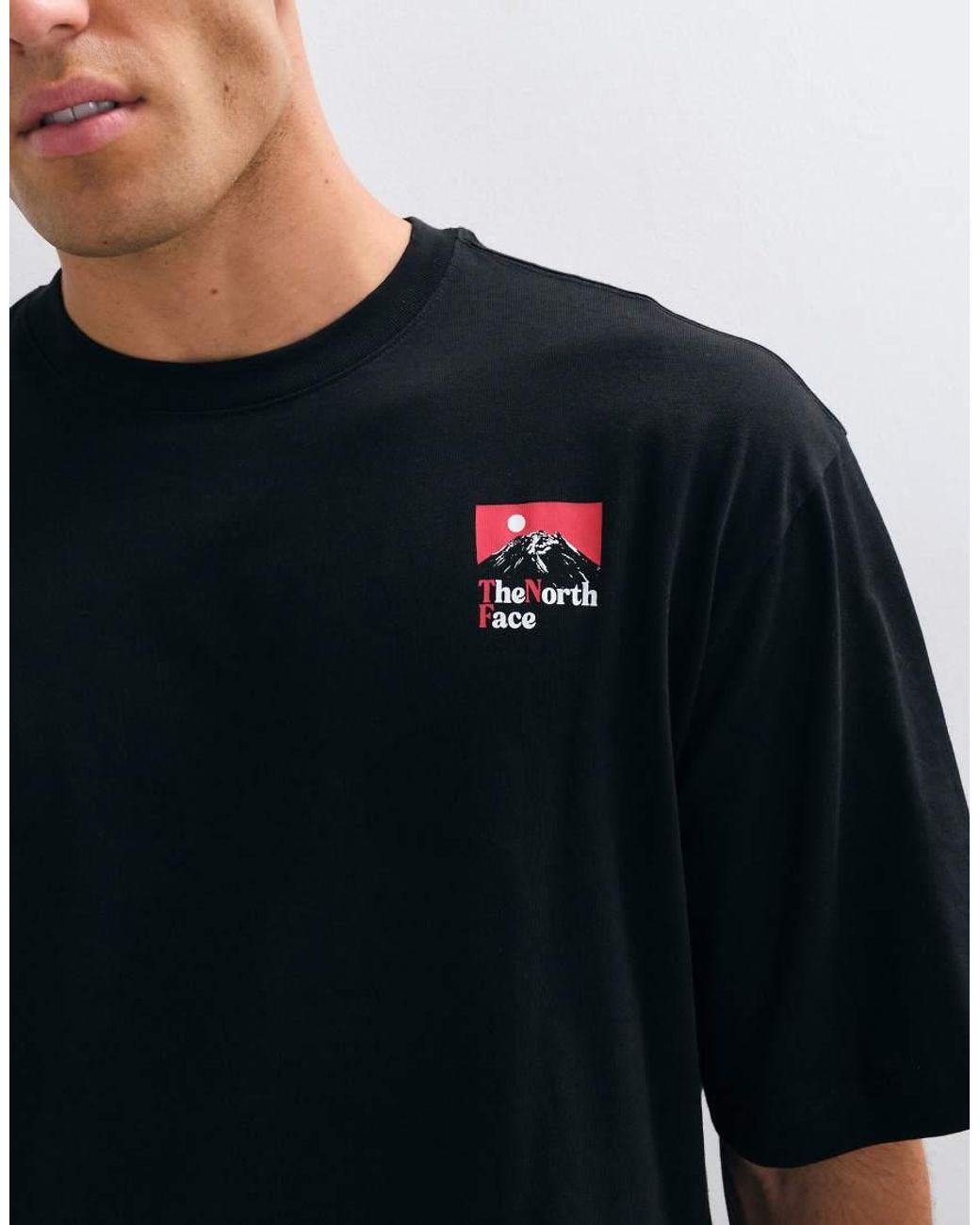 The North Face Red The Right Side Oversized T-shirt for men