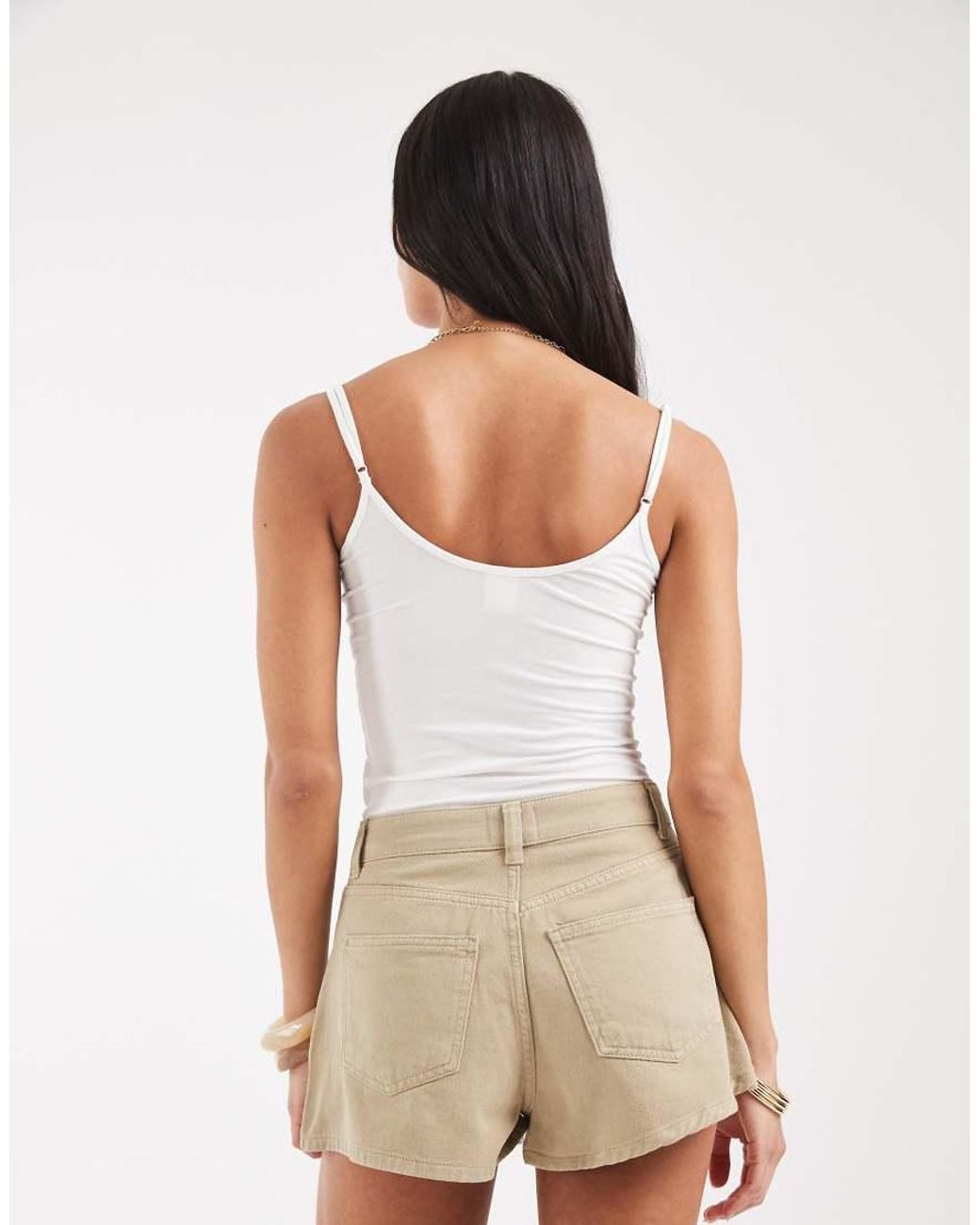 ASOS Natural A Line Shorts