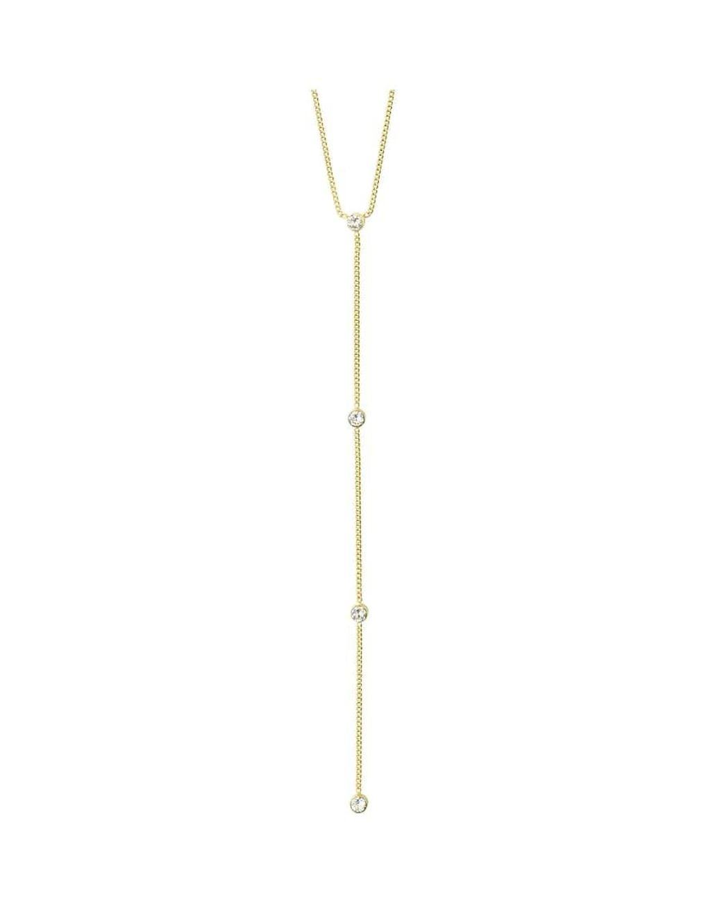 Pilgrim White Root Y Necklace