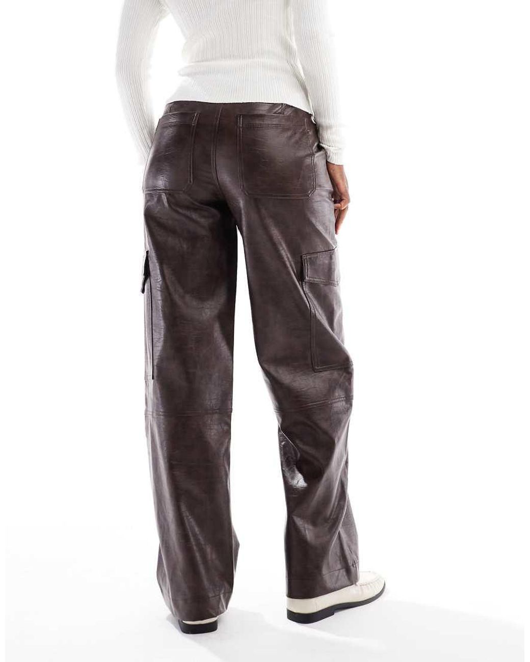 ASOS Brown Cargo Utility Pants