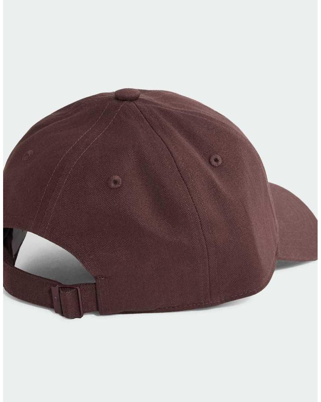 Adidas Originals Brown Adicolor Classic Trefoil Baseball Cap