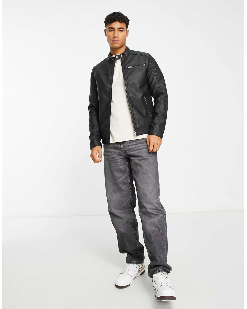 Essentials - veste Jack & Jones pour homme en coloris White