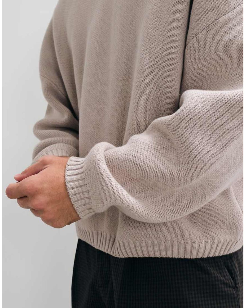 Weekday Natural Oversized Jumper for men