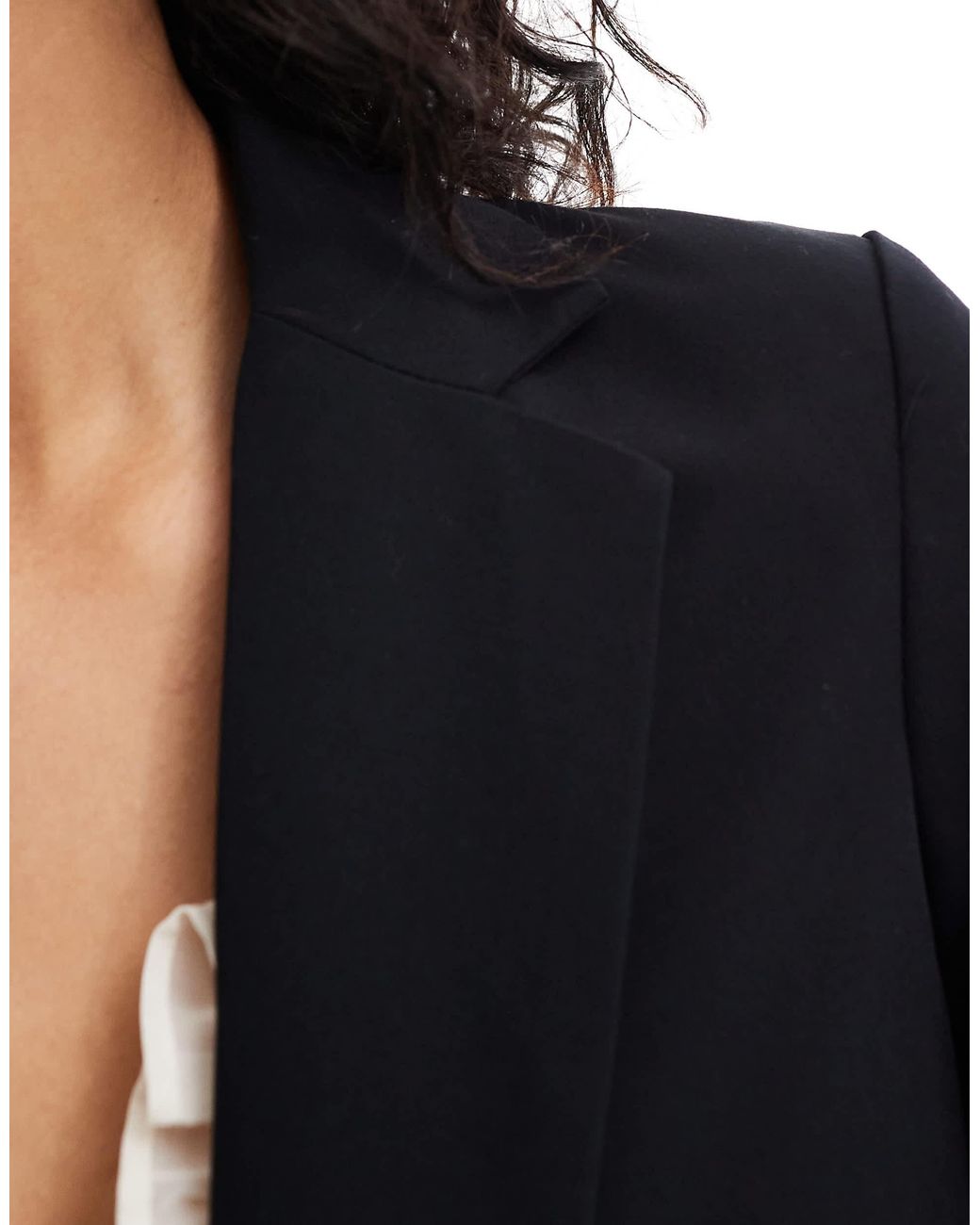 Miss Selfridge Blue – basic-blazer