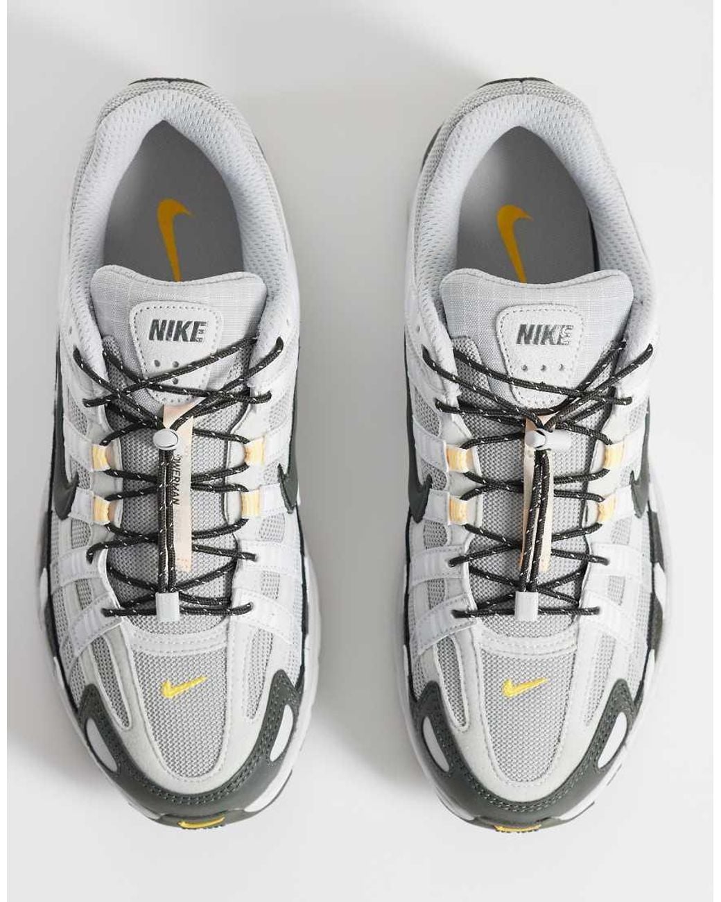 Nike Metallic P-6000 Tech Speed Lace Trainers for men