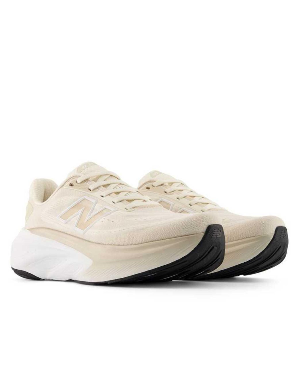 New Balance White Fresh Foam X More V6 Running Trainers