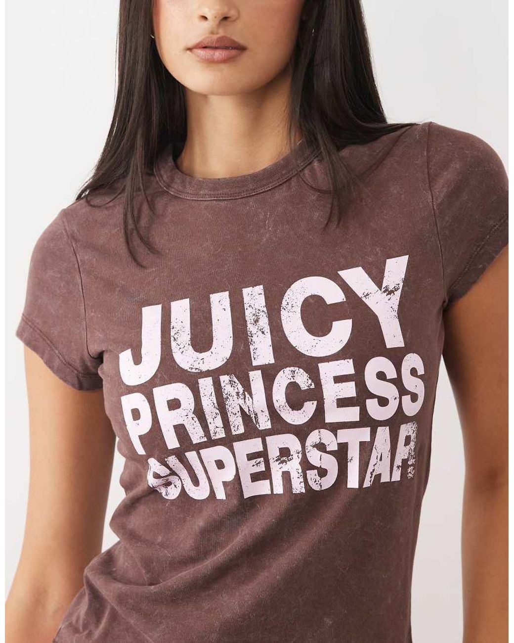 Juicy Couture Pink Princess Logo Hilton T-Shirt