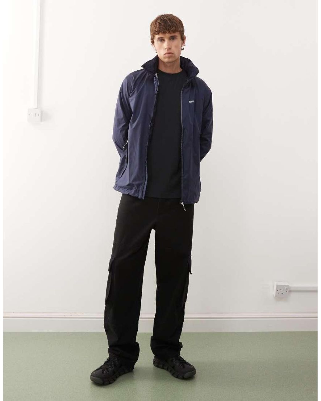 Regatta Blue Lyle Iv Waterproof Jacket for men
