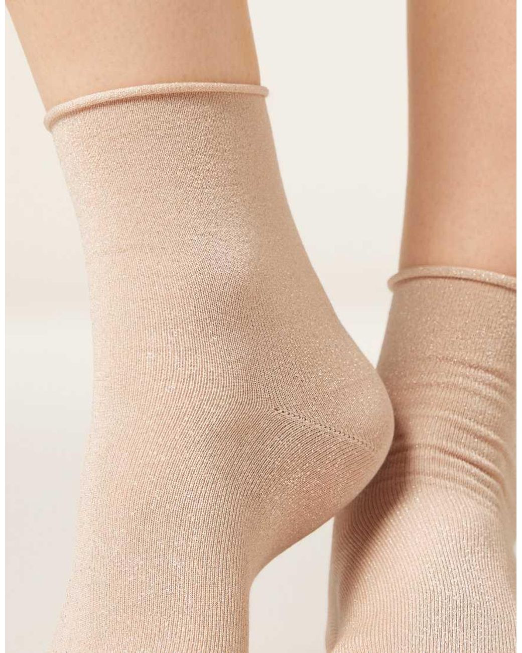 Calzedonia Natural Glitter Socks