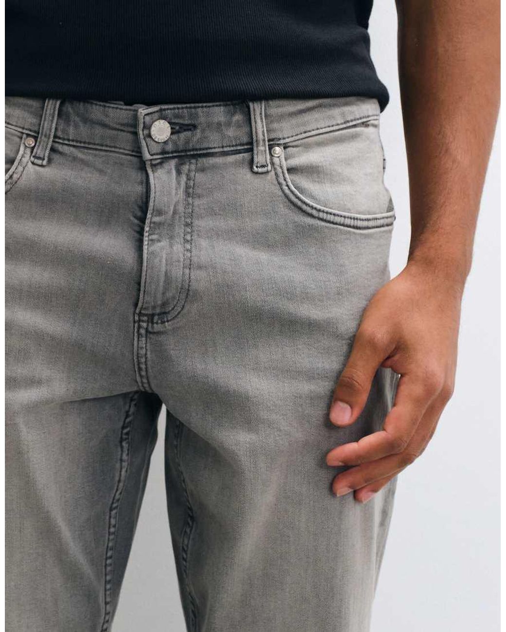 ASOS Stretch Tapered Jeans for men