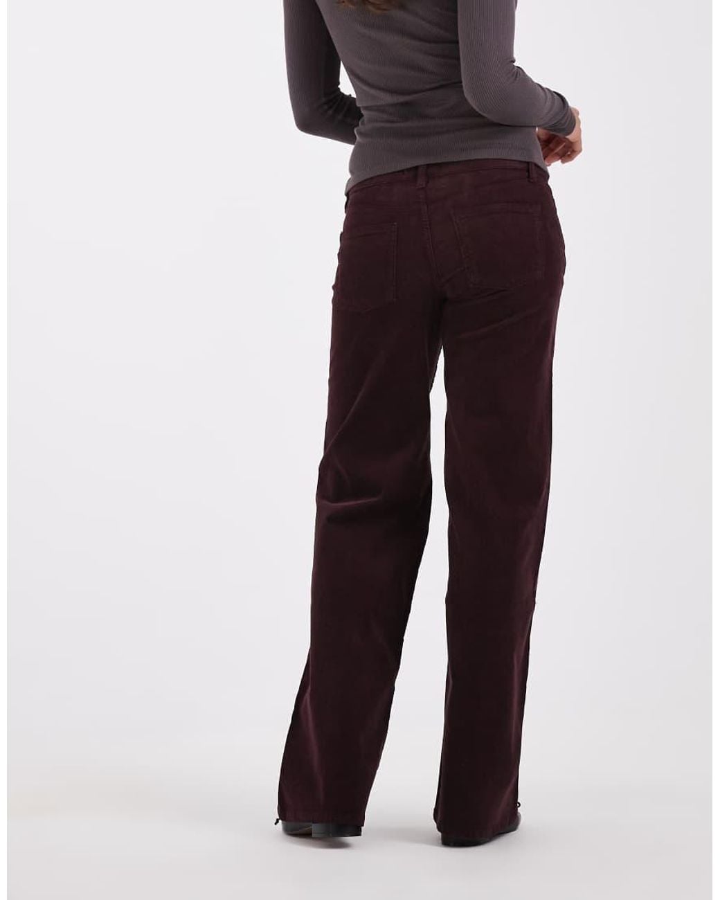 Mango Blue Teen Straight Cord Jean