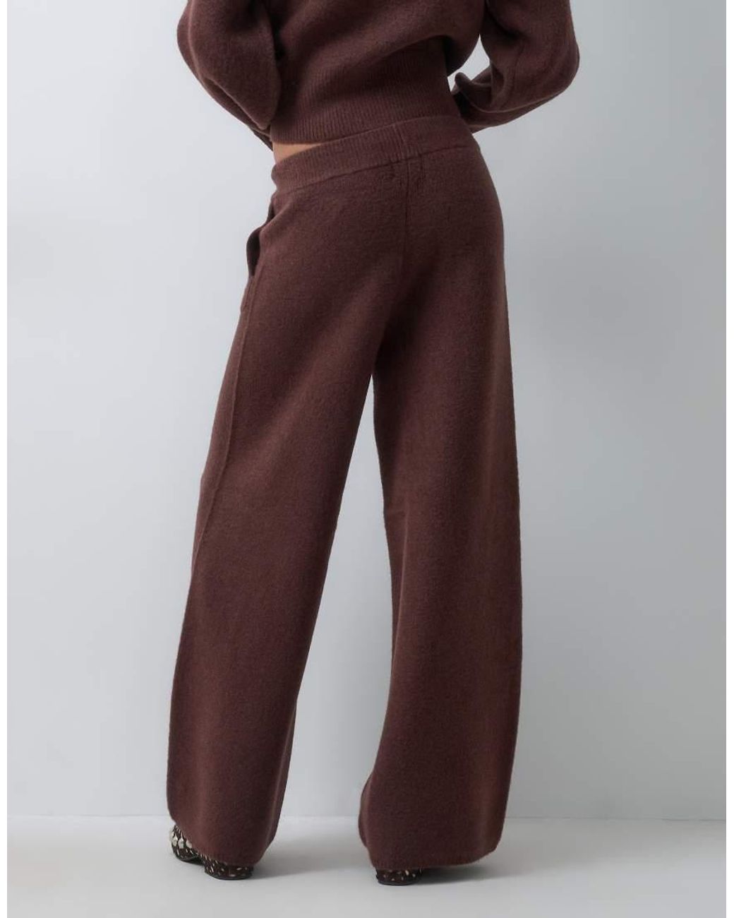ASOS Brown Lounge Trouser Co-Ord