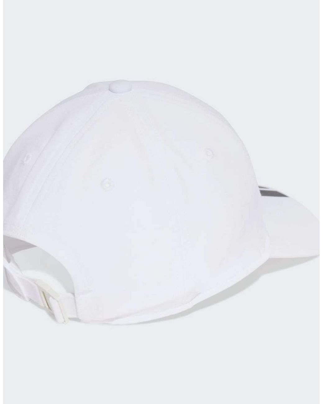 Adidas Originals White Baseball Cap 3-Stripes Climaproof
