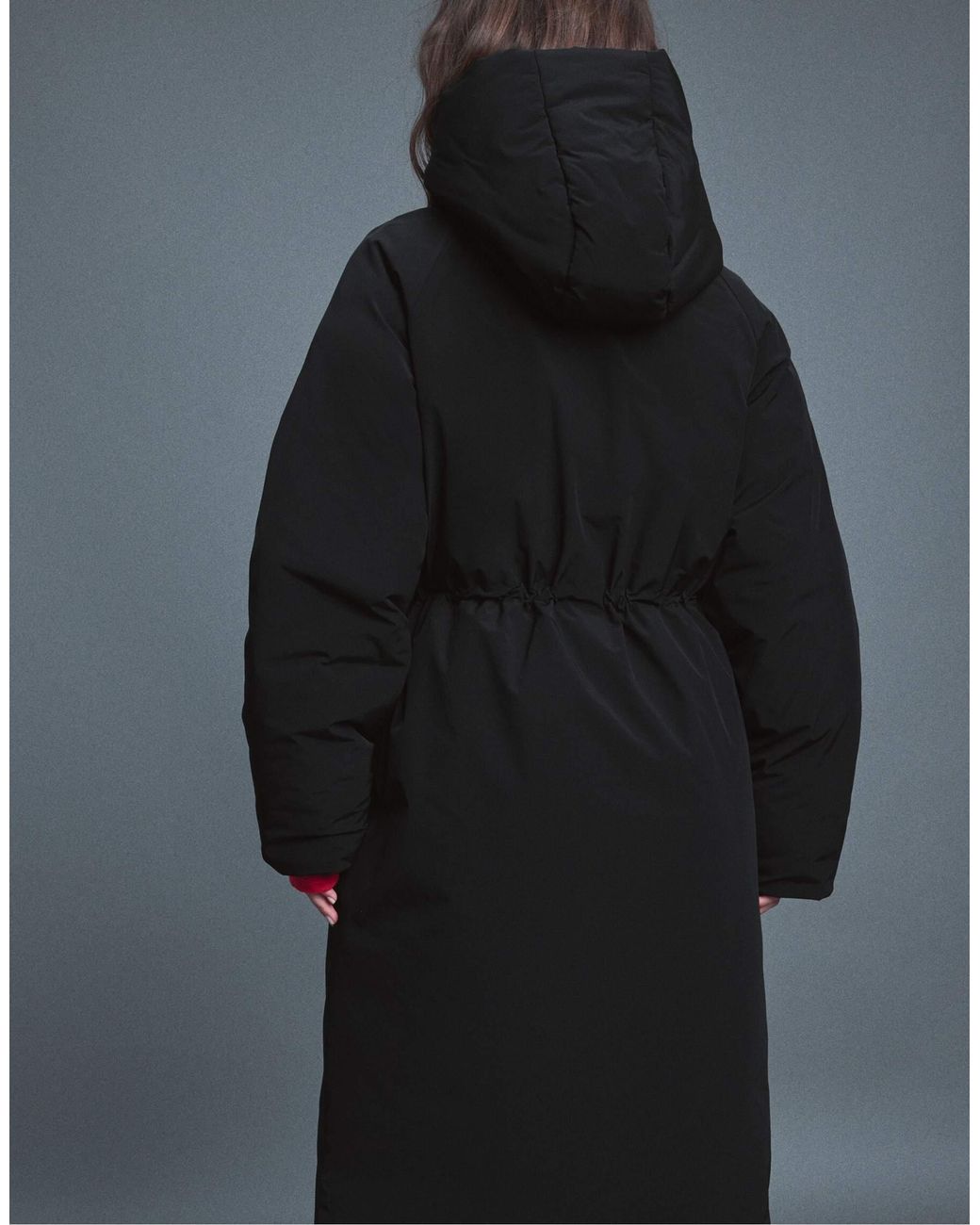 Parka rembourrée e Stradivarius en coloris Blue