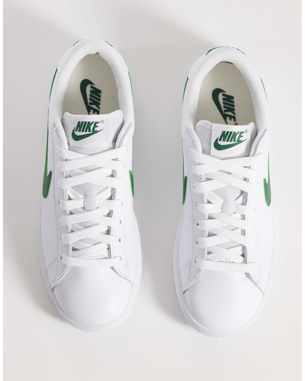 Nike White Classic Tennis Trainers