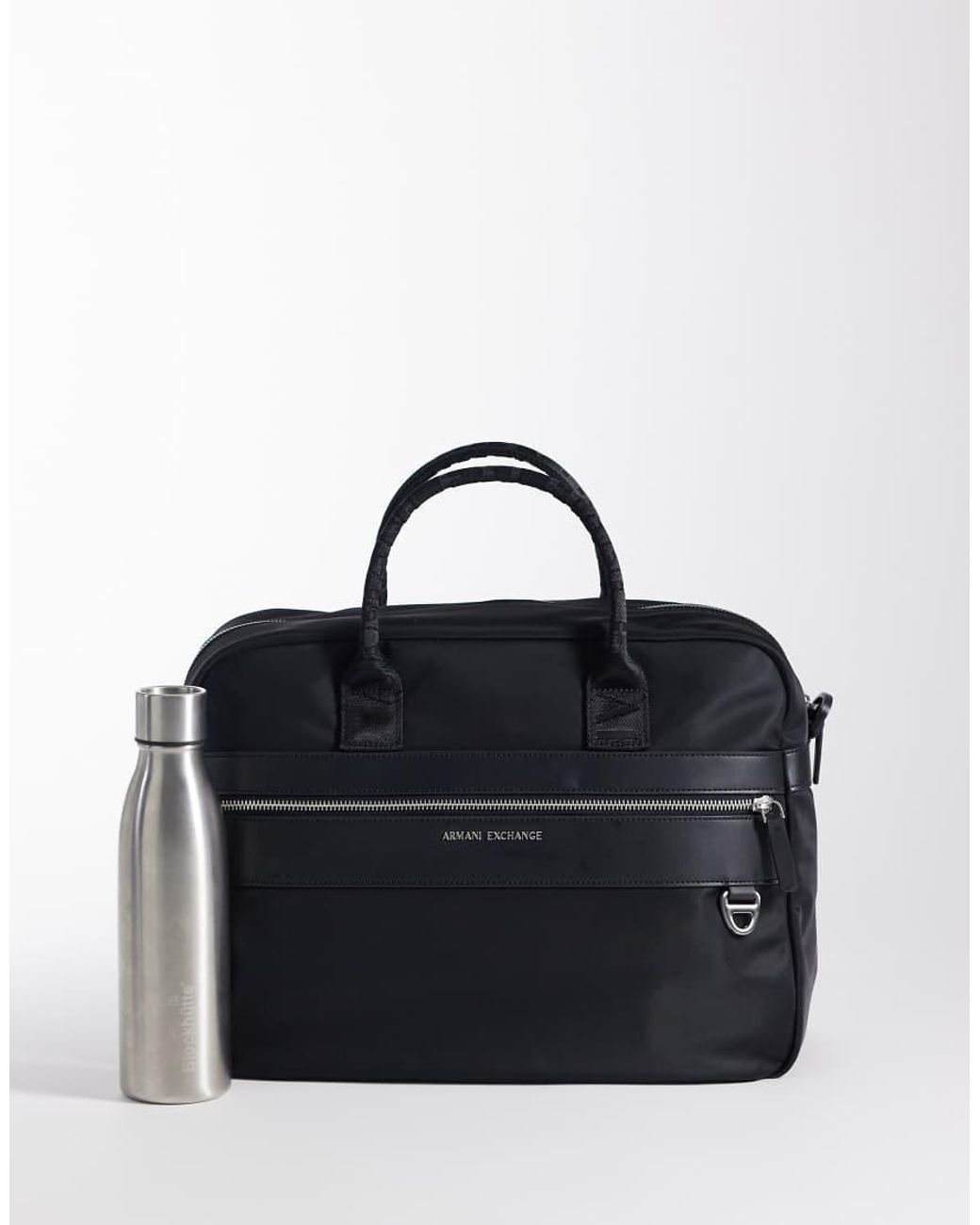 ARMANI EXCHANGE Blue Duffel Bag for men