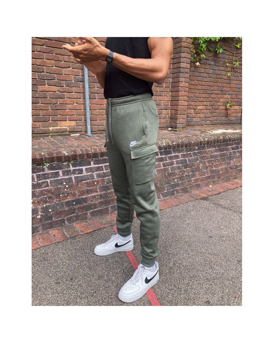 Nike tall cargo joggers hotsell
