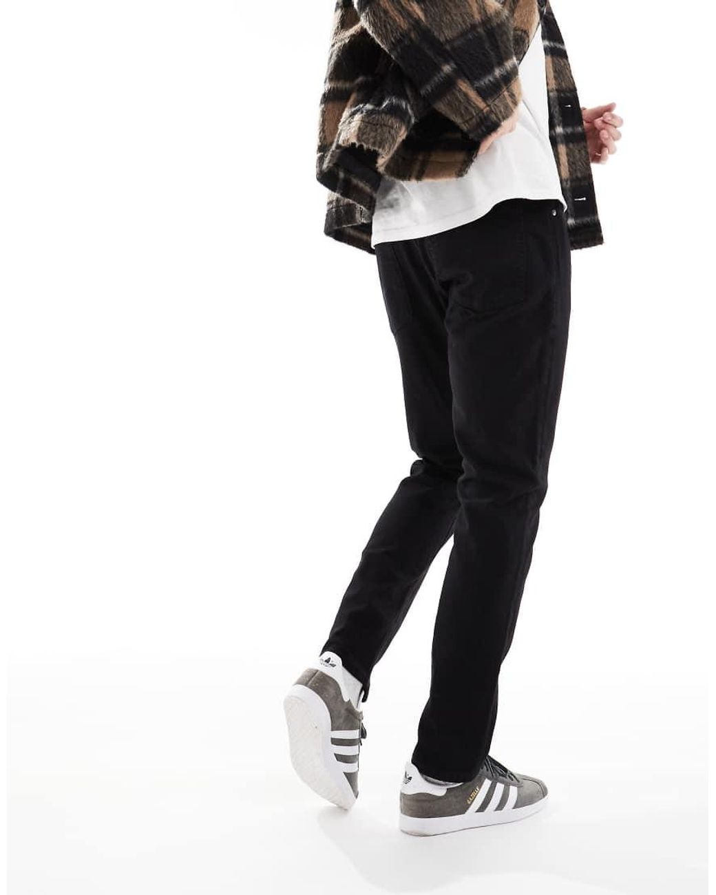 Jack & Jones Black Intelligence Glenn Slim Tapered Fit Jeans for men