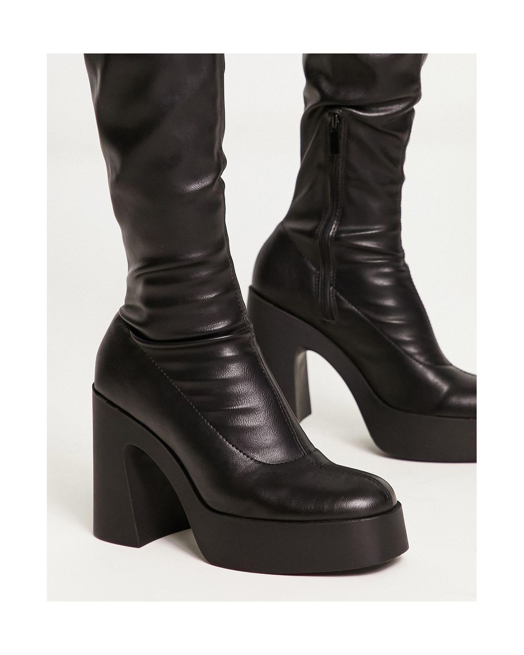 Sock boots deals stradivarius