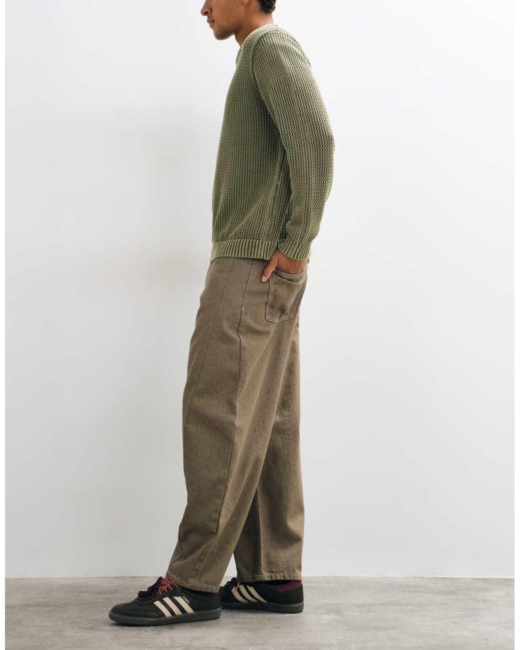 ASOS Green Cocoon Fit Jeans for men