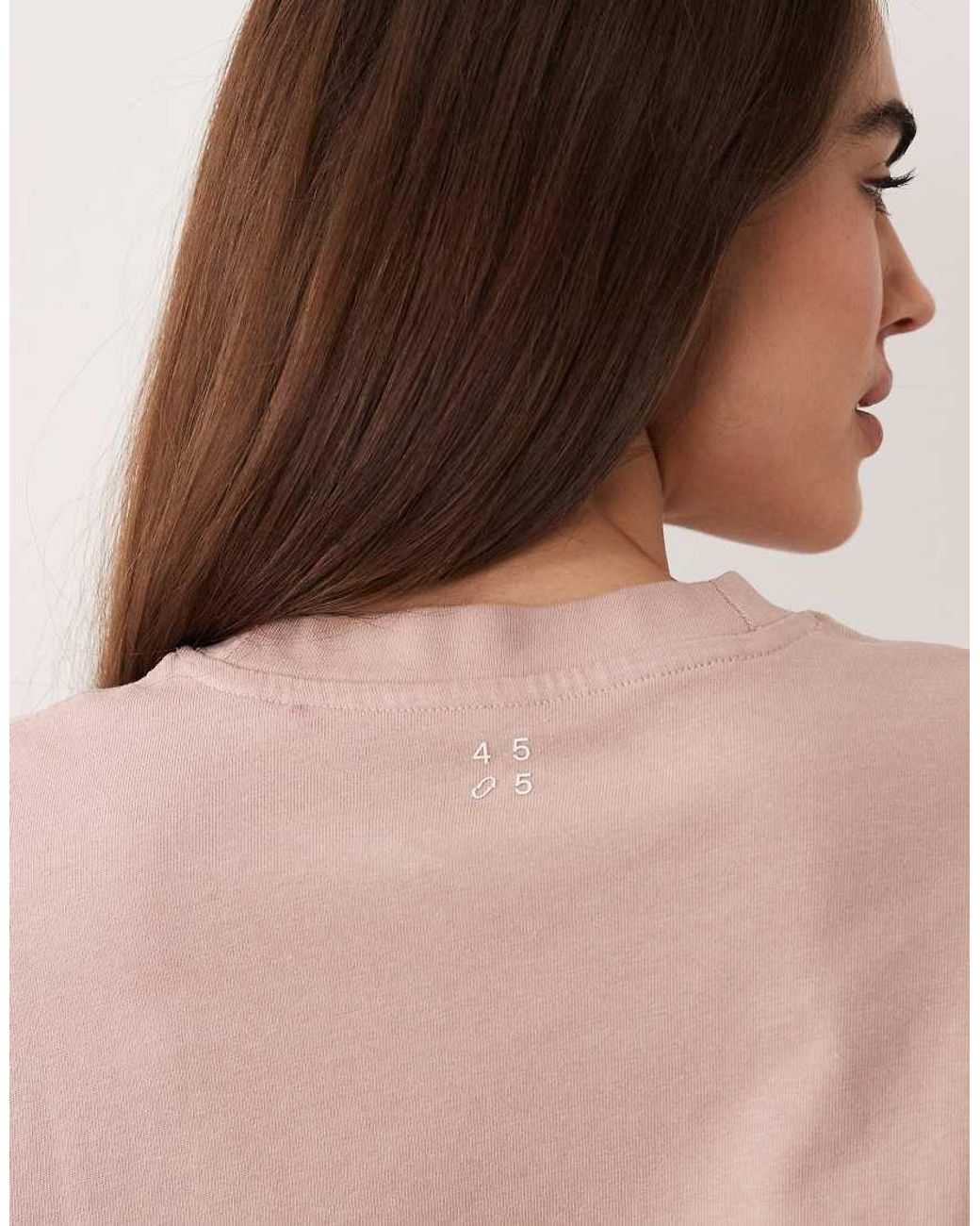 4505 Natural Icon Heavyweight Cotton Oversized T-shirt With Quick Dry Finish