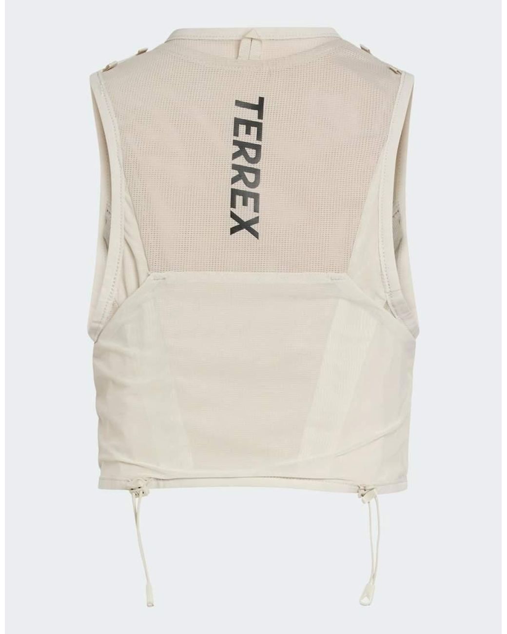 Adidas Originals White Terrex Xperior Trail Running Vest 5L