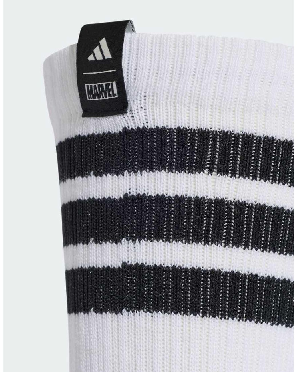 Adidas Originals White Adidas Marvel Spiderman Socks