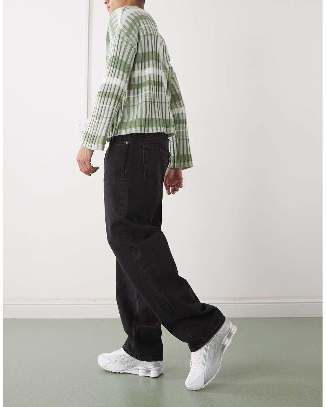 Weekday Galaxy in het Black voor heren