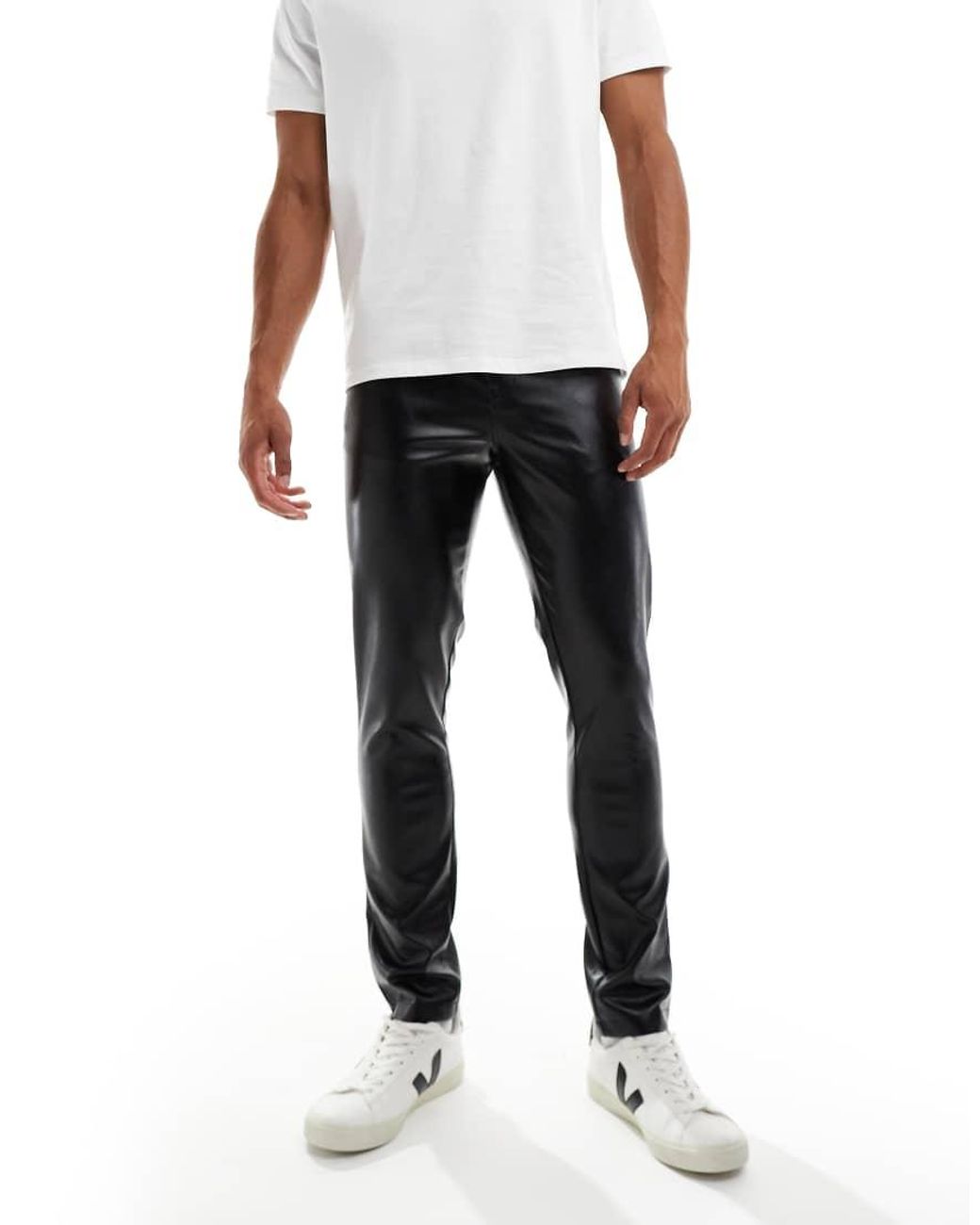 ASOS White Skinny Pants for men