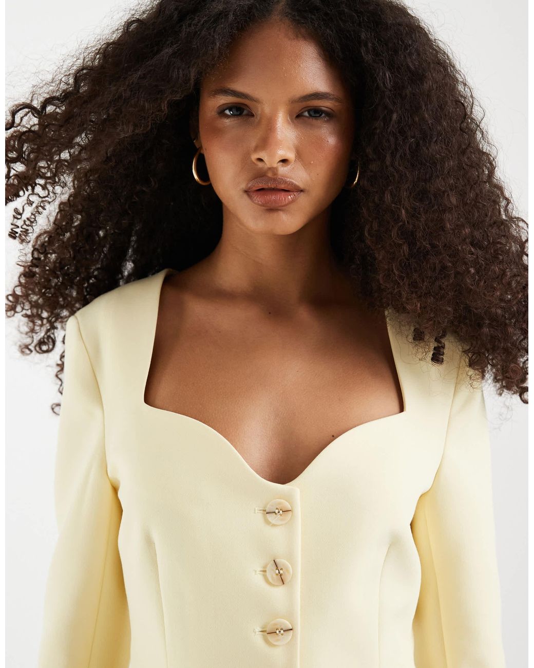 ASOS Natural – elegante leinenweste