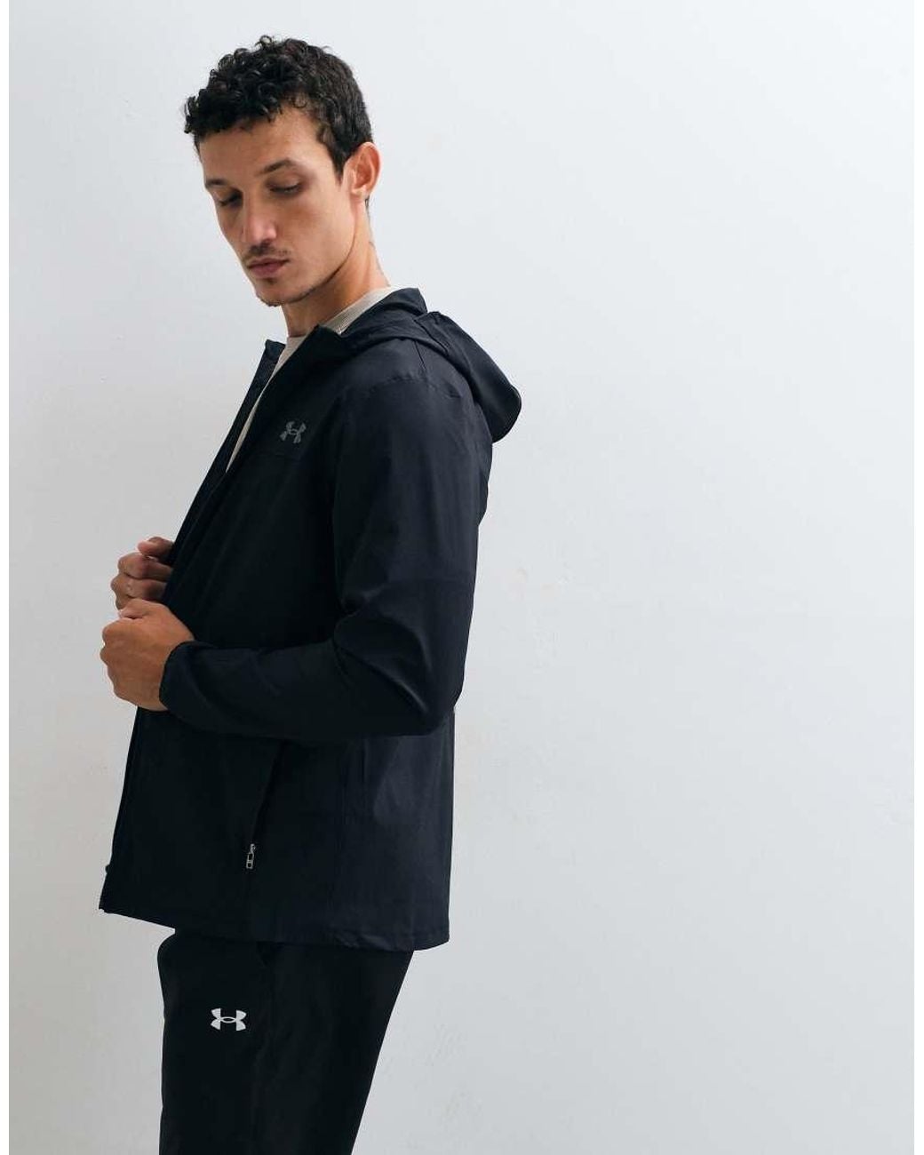 Under Armour Blue Velociti Running Storm Jacket for men