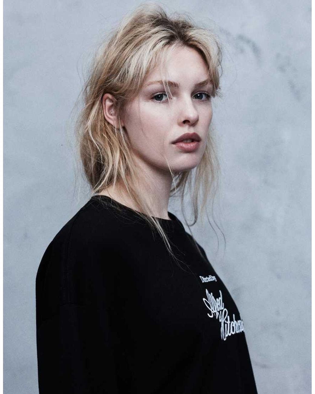 Pull&Bear Black Alfred Hitchcock Regular Fit T-Shirt