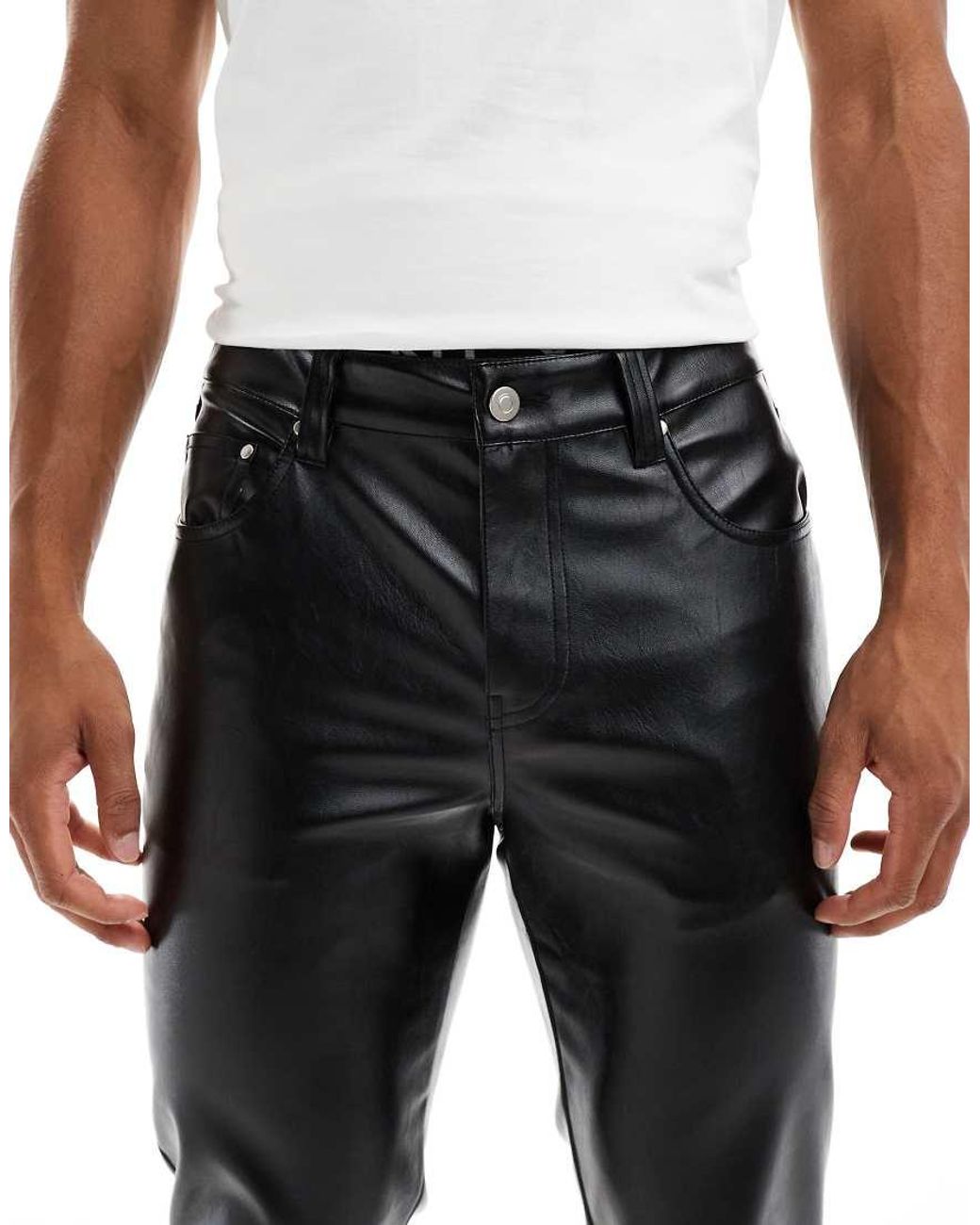 ASOS White Skinny Pants for men