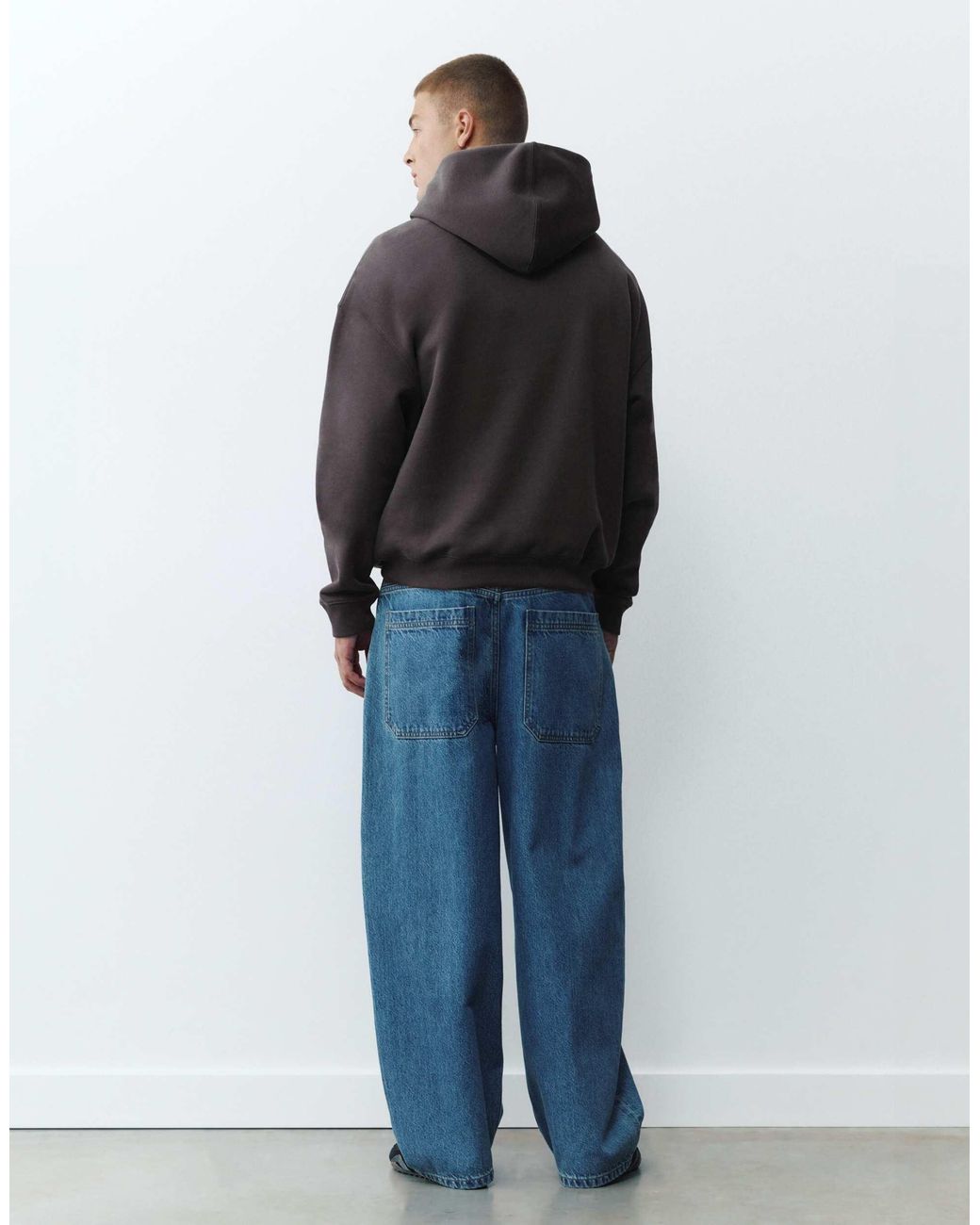 Pull&Bear Hoodie in Gray für Herren