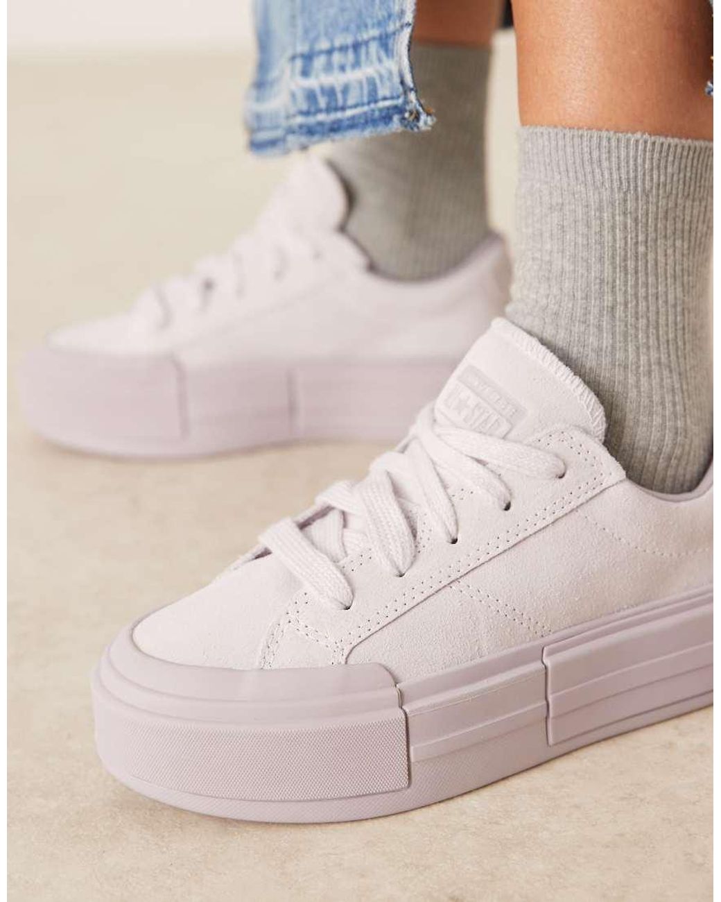 Converse Natural Chuck Cruise Ox Suede Trainers