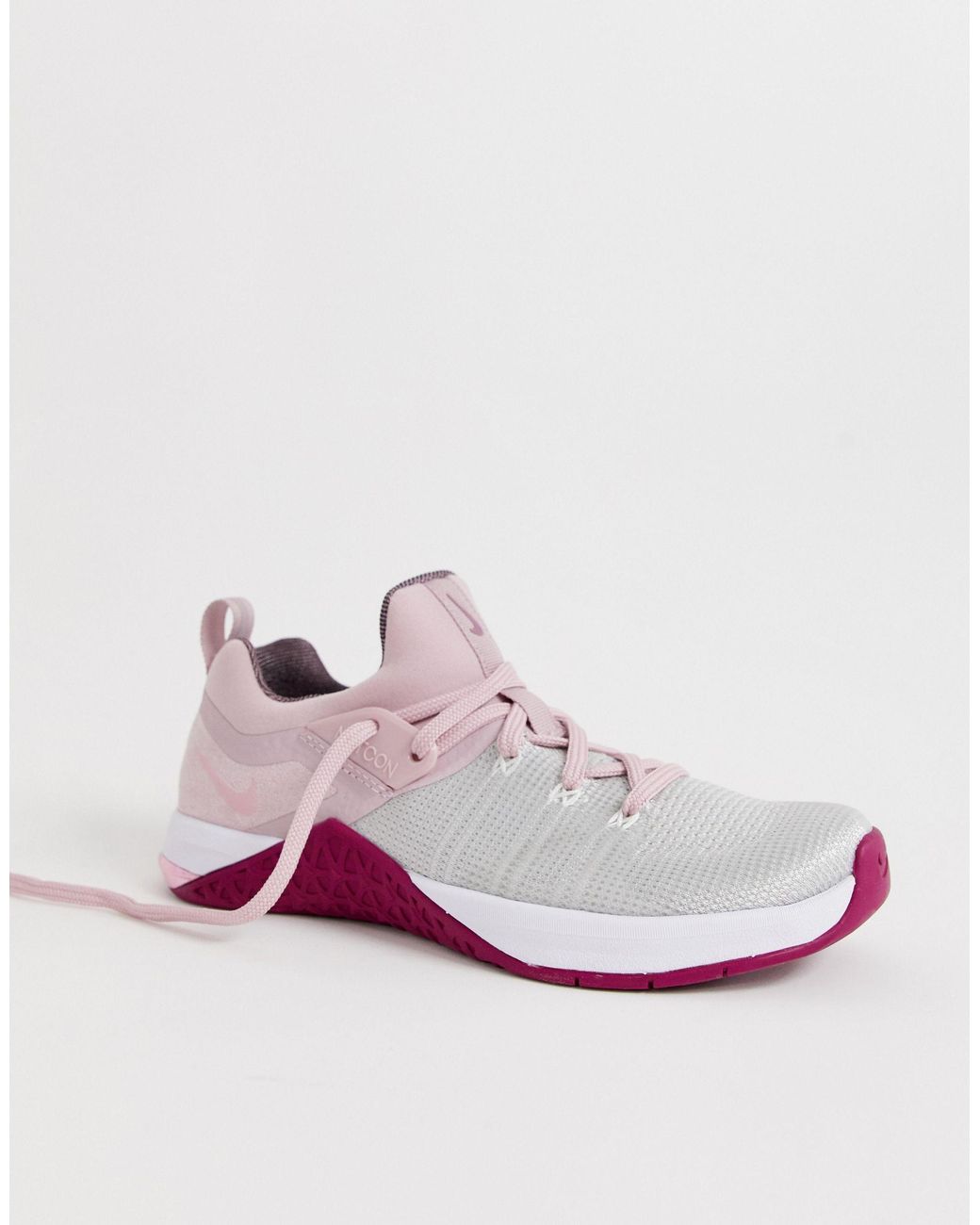 Nike Rubber Nike Metcon Flyknit 3 in Pink | Lyst Australia