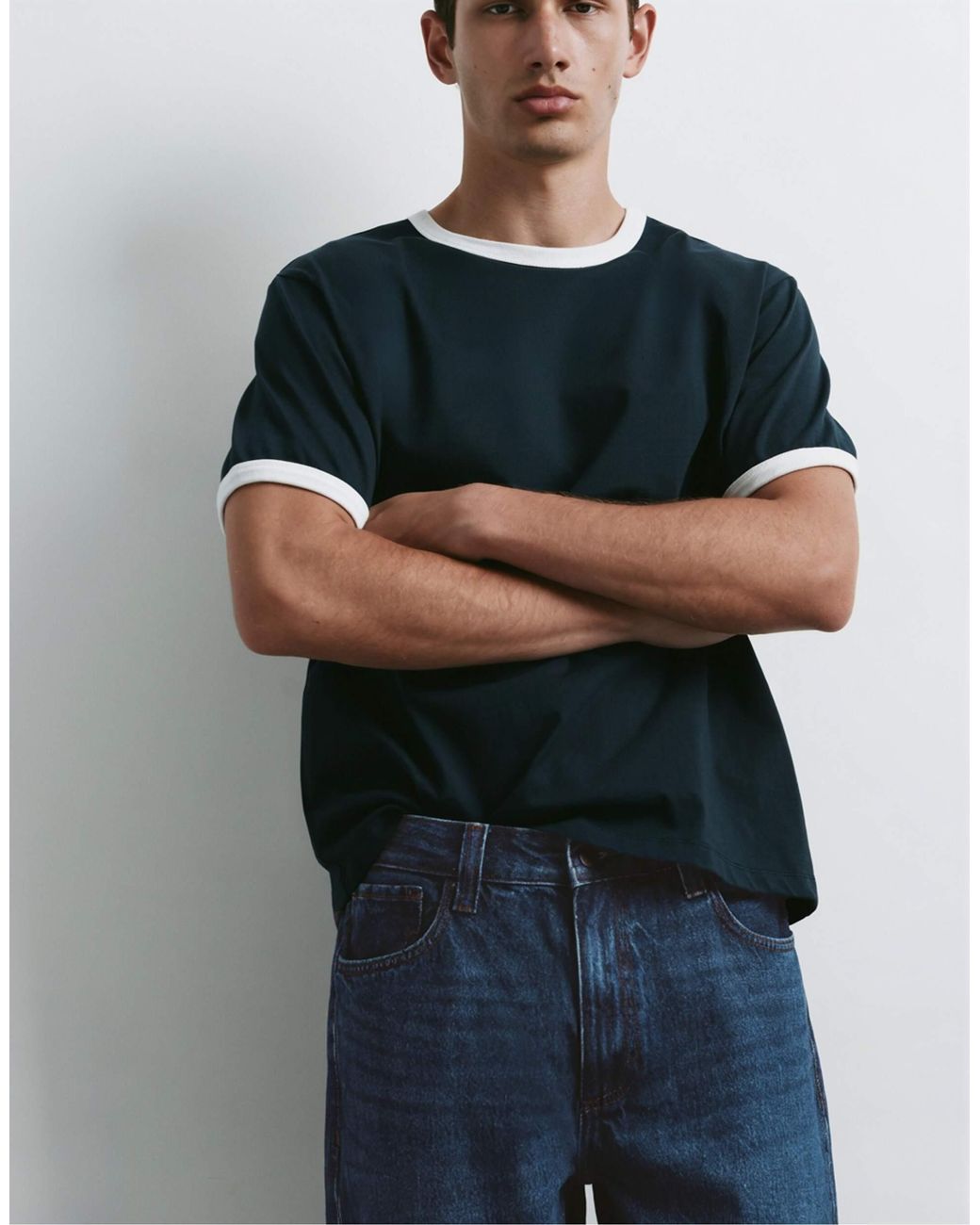 Jean standard - indigo Pull&Bear pour homme en coloris Blue