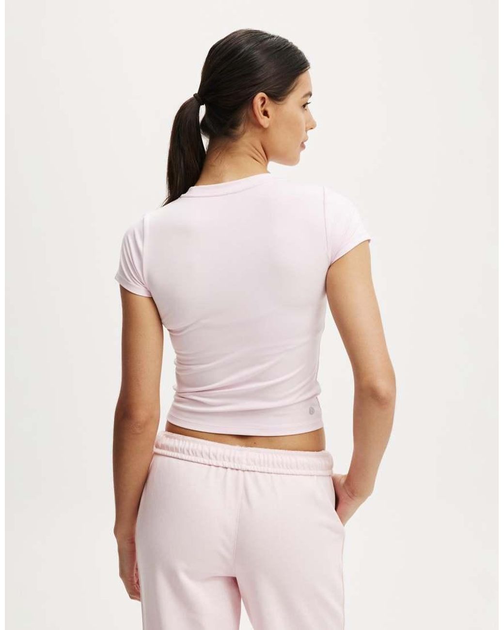 Cotton On White Ultra Soft Fitted Tshirt