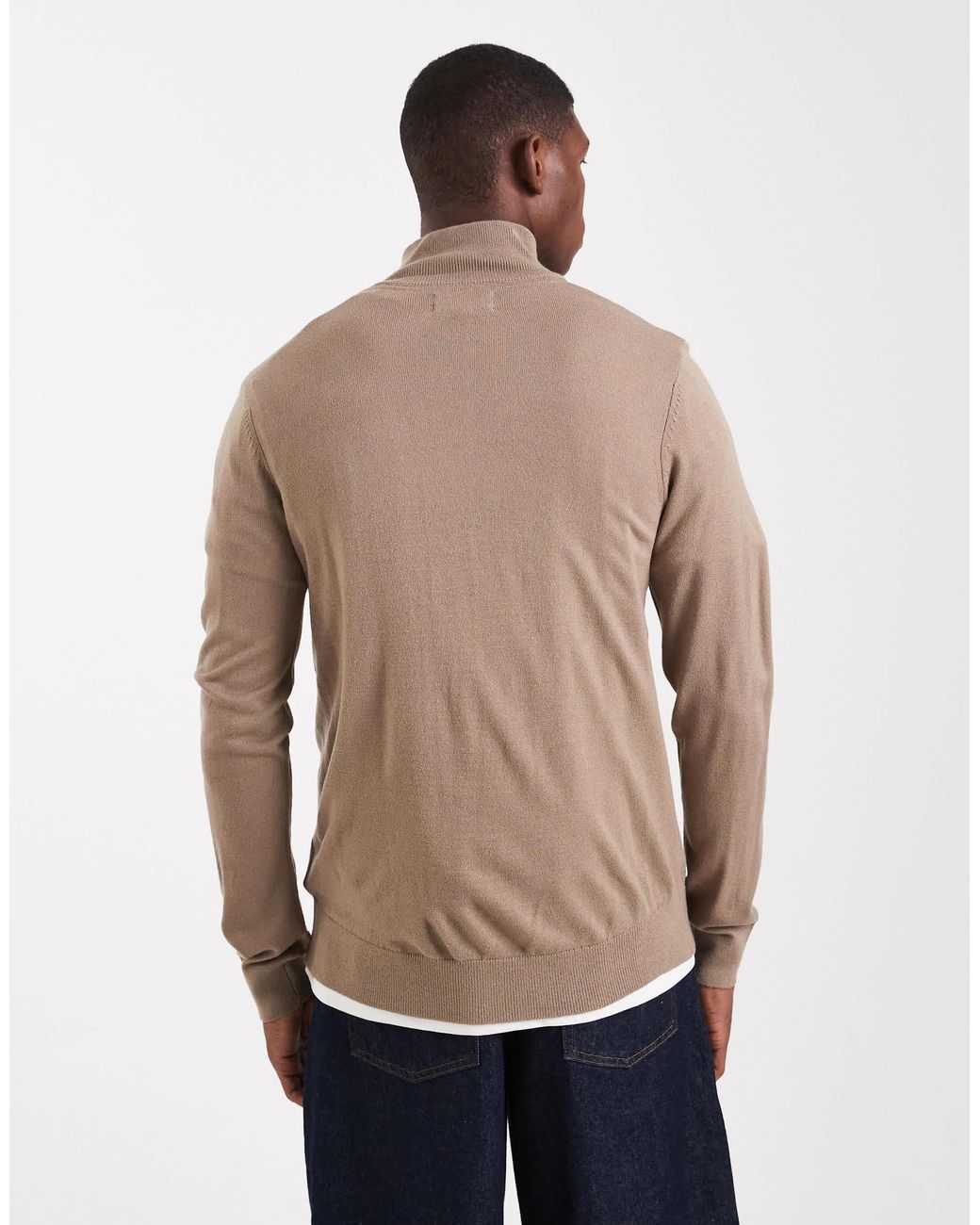 Threadbare – pullover in Natural für Herren